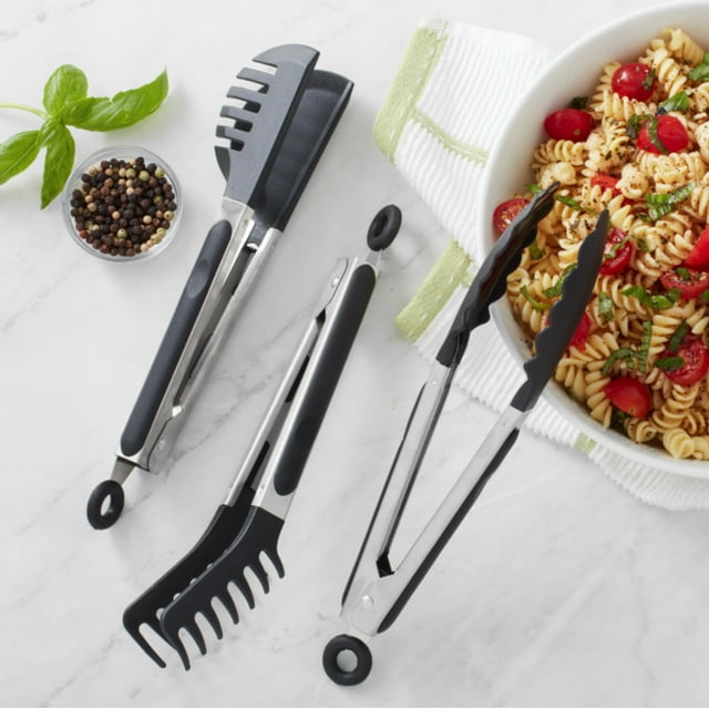 Farberware Professional Set of 3 Nylon Tipped Tongs