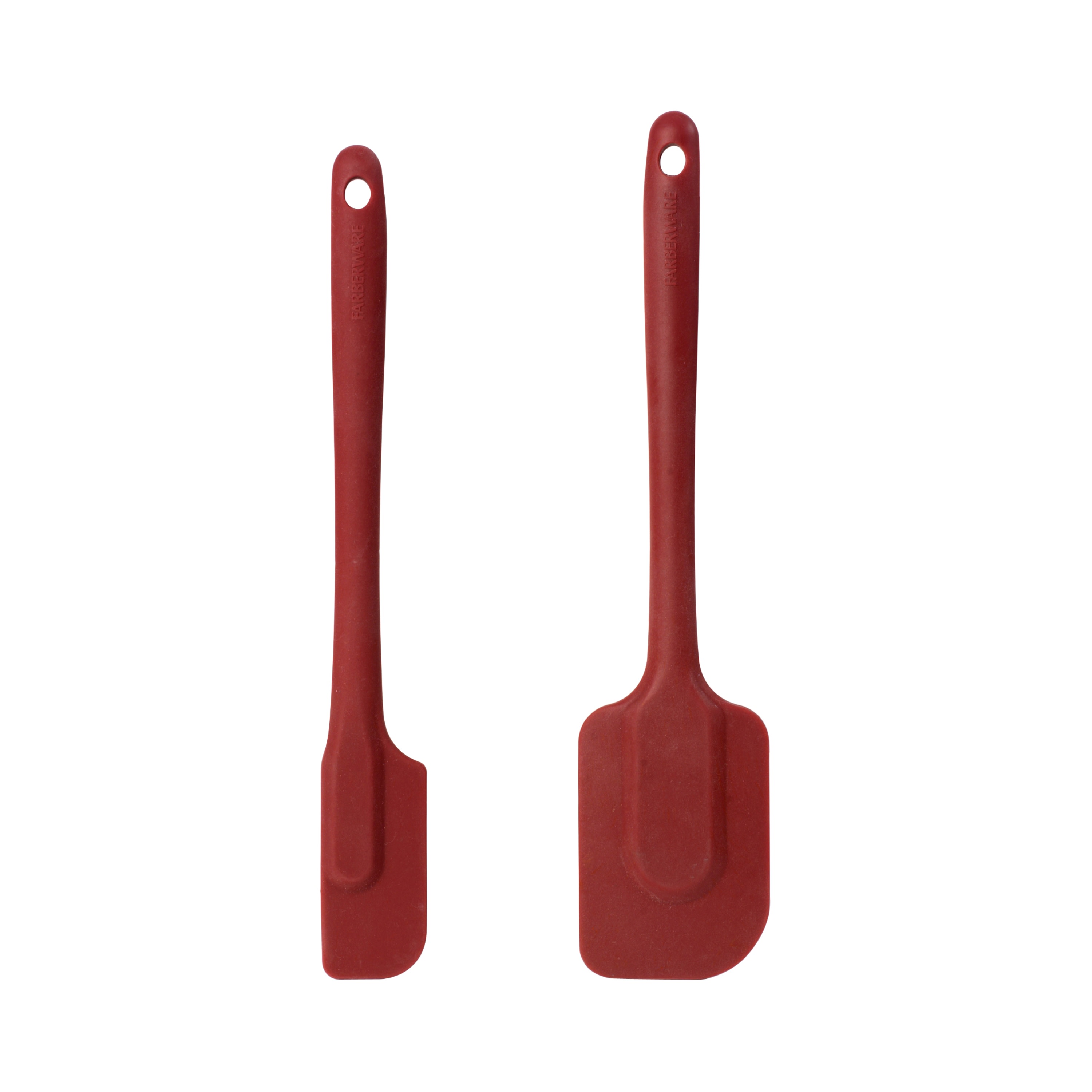 Farberware Professional Silicone Solid Red Spatula Set of 2 - image 1 of 10