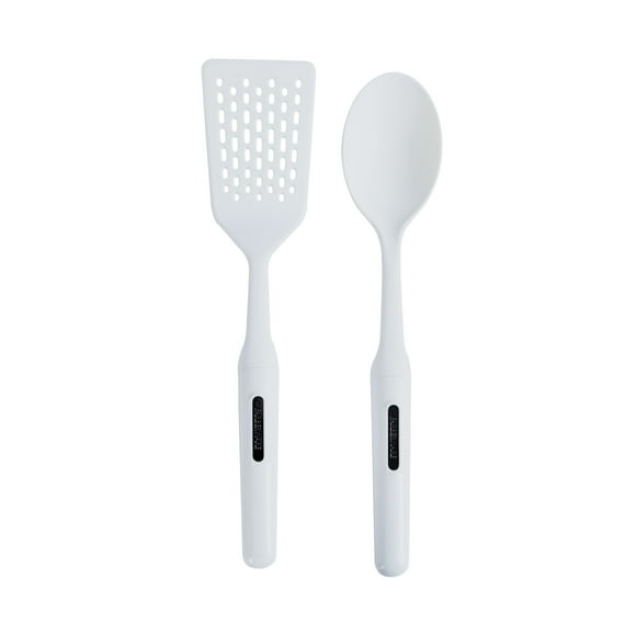 Mestolo Forato Farberware Pro In Nylon Resistente Al Calore – Cucchiaio Da Cucina Nero, Impugnatura Ergonomica, Lavabile In Lavastoviglie - 2