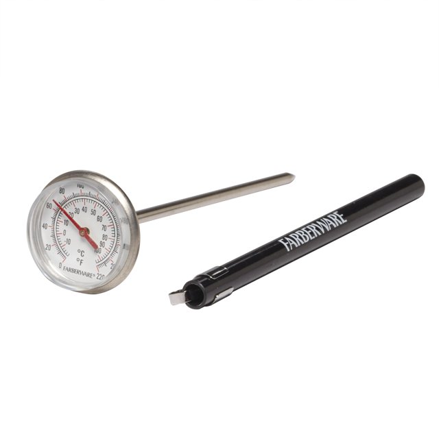 Farberware Protek Instant Read Antilog Meat Thermometer with Pocket
