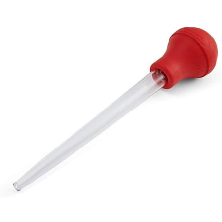 Farberware 5211675 Baster Red/Clear Plastic/Rubber/Silicone Red/Clear Black