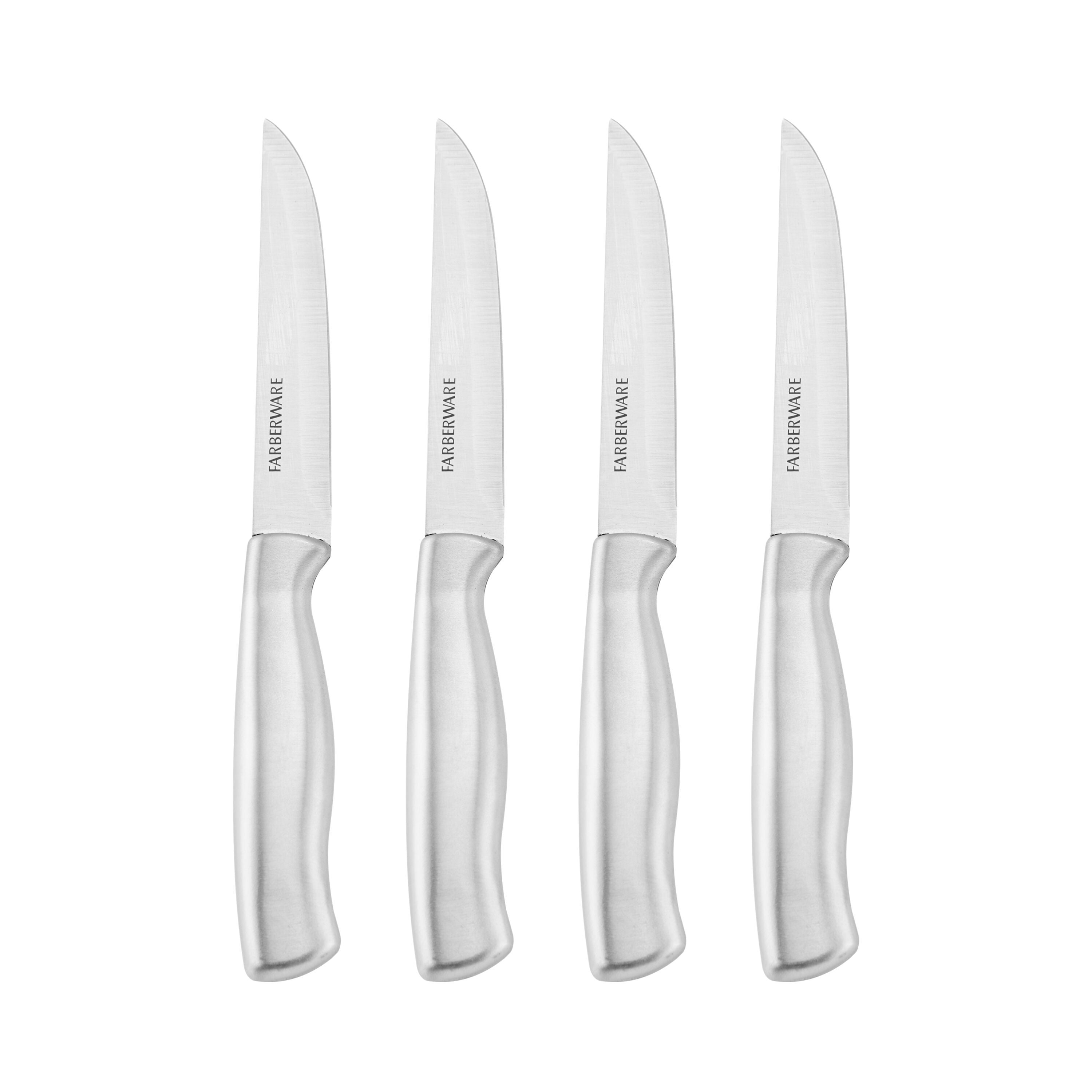 Farberware Set of 4 Stainless Steel Steak Knives