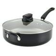 thumbnail image 1 of Farberware Smart Control 6 Qt Nonstick Jumbo Cooker Braiser with Helper Handle and Lid, Black, 1 of 11