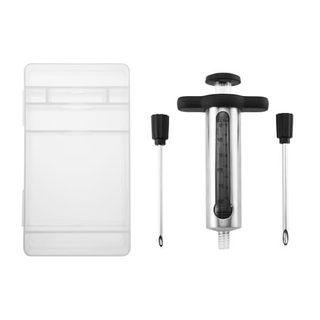 Farberware Soft Grips Stainless Steel Flavor Injector Set in Black