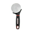 thumbnail image 1 of Farberware Soft Grips Stainless Steel Pizza Wheel in Black, 1 of 11