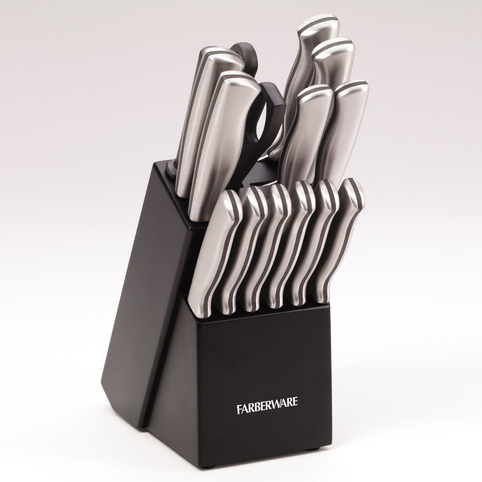 Farberware Platinum Cutlery Set, Stainless Steel, 15 Piece
