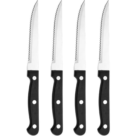 Farberware Traditions 4-piece Stamped Triple Rivet Steak Knife Set