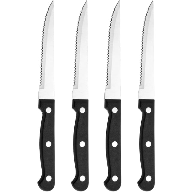 Farberware Traditions 4-piece Stamped Triple Rivet Steak Knife Set