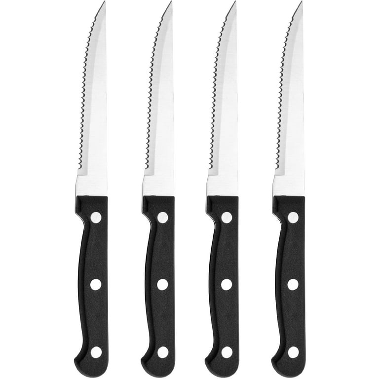 Farberware Traditions 4-piece Stamped Triple Rivet Steak Knife Set