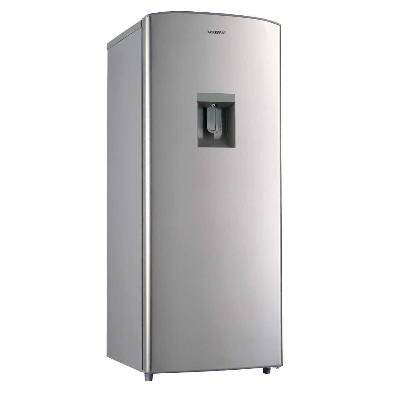 Farberware 6.2cu ft Refrigerator, with Water Dispenser, Stainless Steel Look
