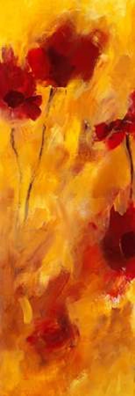 Farbklange II Canvas Art - Christa Ohland (8 x 24)