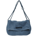 thumbnail image 1 of Farcauo Denim Purse for Women Jean Shoulder Bag Trendy Denim Crossbody Bags Light Blue Tote Bag, 1 of 7