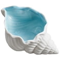 thumbnail image 1 of Farcauo Large Conch Jewelry Dish Tray 7.7 L x 4.7 W x 3.5 H inches Ceramic Shell Ring Holder Seashell Bowl Decorative Tray Cute Jewelry Organize Key Storage Tray for Home Decor Porcelain Jewelry Deco, 1 of 6