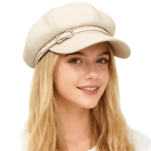 Farcauo Newsboy Hats and Caps Women's Octagonal Beret for Women Fall and Winter Womens Hat y2k Hat