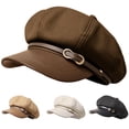 thumbnail image 1 of Farcauo Newsboy Hats and Caps Women's Octagonal Beret for Women, 1 of 7