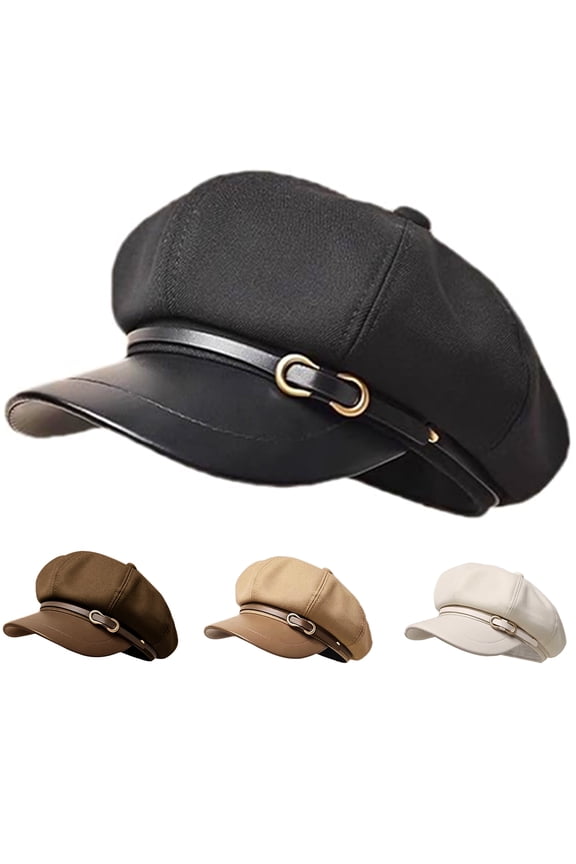 Newsboy Hats and Caps Women's Octagonal Beret for Women
