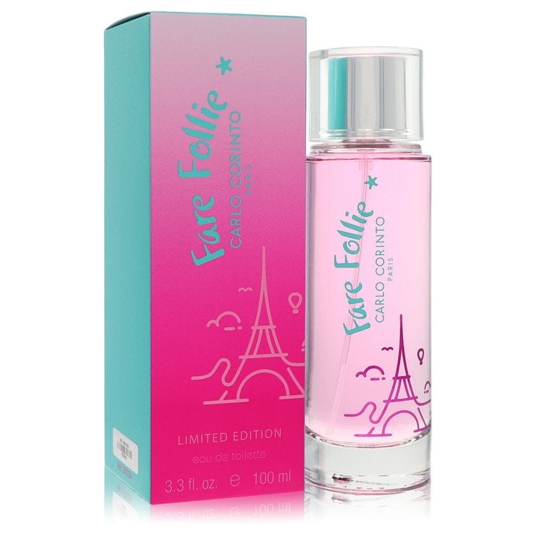 Fare Follie Eau De Toilette Spray (Limited Edition) By Carlo Corinto - 3.3 oz Fare Follie Eau De Toilette Spray (Limited Edition) By Carlo Corinto - 3.3 oz