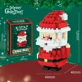thumbnail image 1 of FareFlable Fun Christmas Santa Claus Figurine Building Blocks Set, Fun Christmas Tree Educational Building Toys, Perfect Christmas Decorations for Party Gifts & Favor Toys All Ages, 1 of 17