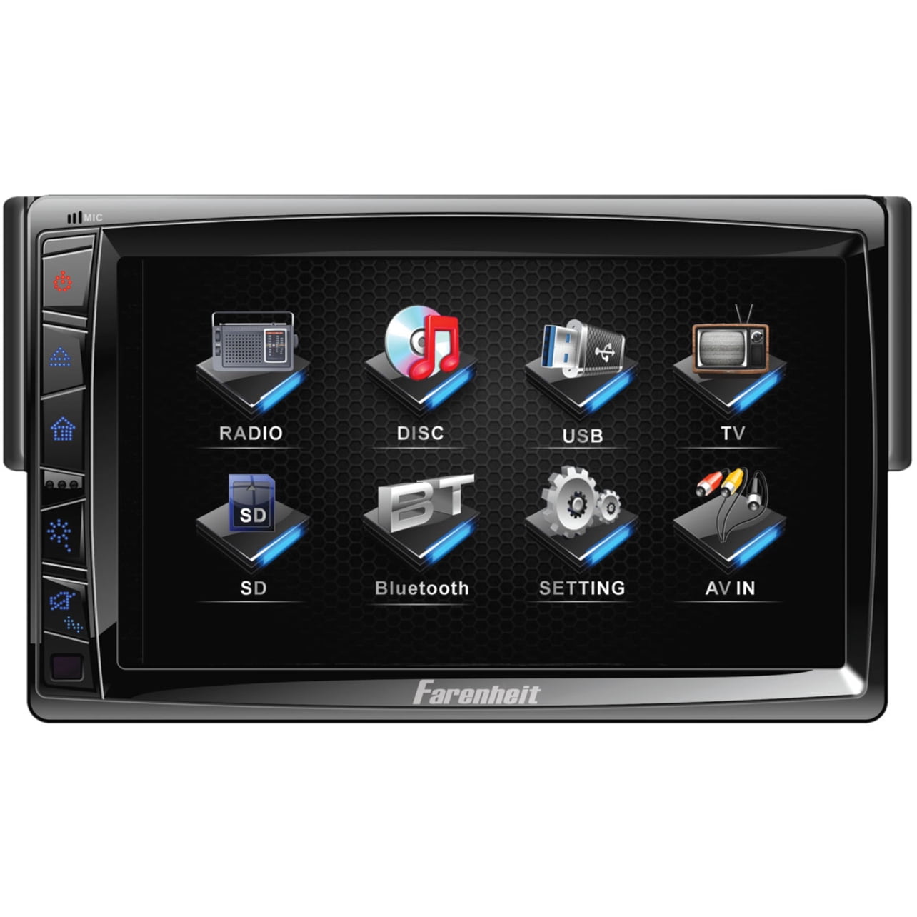 (未使用･未開封品)　一般のリモート・コントロールFarenheit ti-712?ti-710t tid-893?DVD CD USB SD AM FM mp3プレーヤーBluetoothカーステレオ受信機 df5ndr3 Amazon | 一般のリモート・コントロールFarenheit ti-712 ti-710t tid