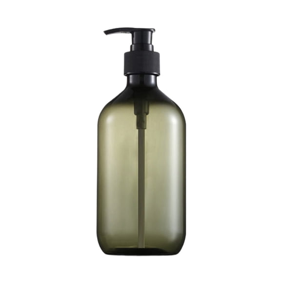Fareti 300ml Plastic Hand Soap Dispenser Bottle, Refillable Shower Gel Pump for Bathroom Kitchen, Multi Purpose Lotion Shampoo Container, Leakproof, 16.5 cm
