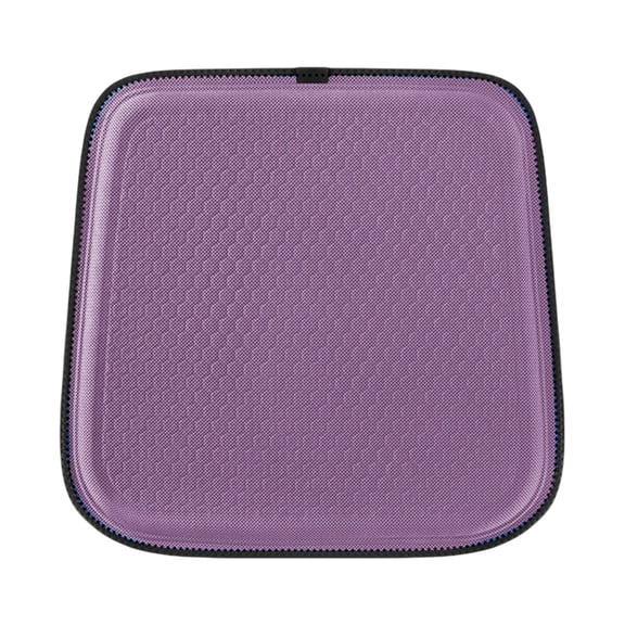 Fareti 3D Gel Car Se at Cushion 17.7x17.7 Inch, Breathable Honeycomb Ventilation Pad for Summer Driving, Pressure-Relieving Non-Slip Auto Interior Accessory