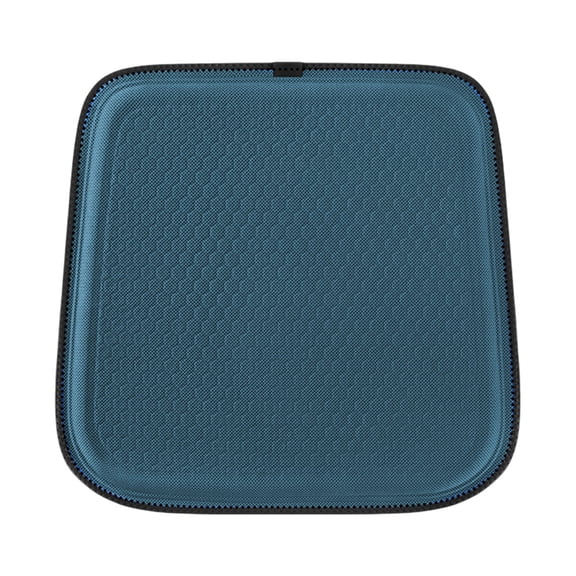 Fareti 3D Gel Car Se at Cushion 17.7x17.7 Inch, Breathable Honeycomb Ventilation Pad for Summer Driving, Pressure-Relieving Non-Slip Auto Interior Accessory
