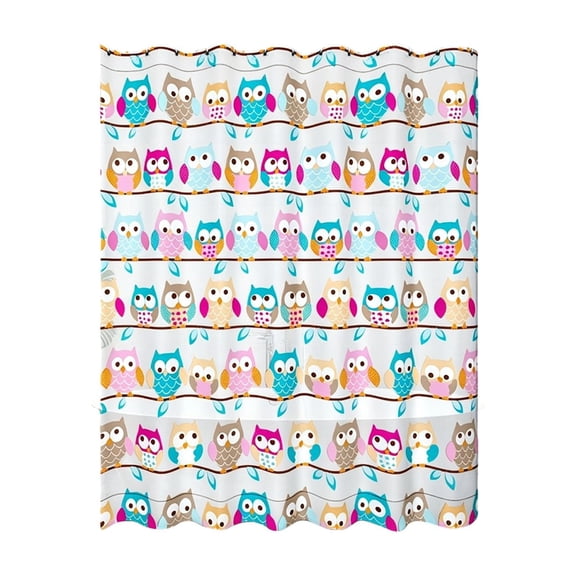 Fareti 71x71 Inch Thick Plastic Waterproof Shower Curtain Bathroom Partition with Reinforced Holes for Home Hotel Mildew Resistant Easy Clean