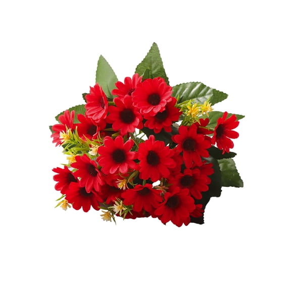 Fareti Artificial Fake Flowers Plants Chrysanthemum and Cosmos Flower Arrangements Wedding Bouquets Decorations, Fake Daisies for Home Decor, Wedding, Party, Table Centerpiece