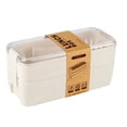 thumbnail image 1 of Fareti Bento Lunch Box, 2 Stackable Containers, lunch box for women, Includes Lunch Bag, Leak-Proof and BPA-Free, Dishwasher Safe, 1 of 4