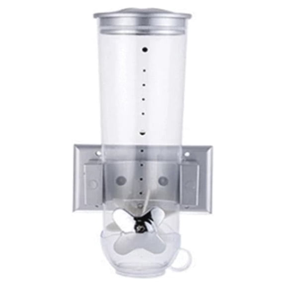 Fareti Cereal Dispenser Wall Mounted, Candy Machine Grain Dispenser, Dry Food Snack Wall Mount Cereal Storage Container for Kitchen Food Store Coffee Beans Store