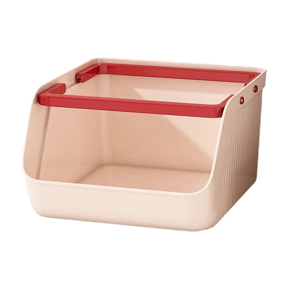 Fareti Cube Storage Organizer, Fruit Basket for Kitchen Counter, Large Capacity Storage Basket, Snacks, Miscellaneous Items, Stationery, Fruit
