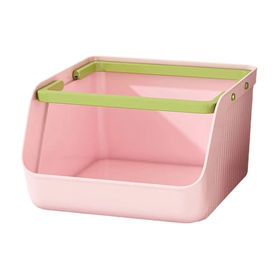 Fareti Cube Storage Organizer, Fruit Basket for Kitchen Counter, Large Capacity Storage Basket, Snacks, Miscellaneous Items, Stationery, Fruit