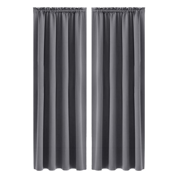 Fareti Doorway Curtain Solid Blackout Patio Door Curtain Pane, Rod Pocket Drape Room Darkening Thermal Insulated Energy Efficient Window Treatment 1 Panel 41.7*71.6 inch