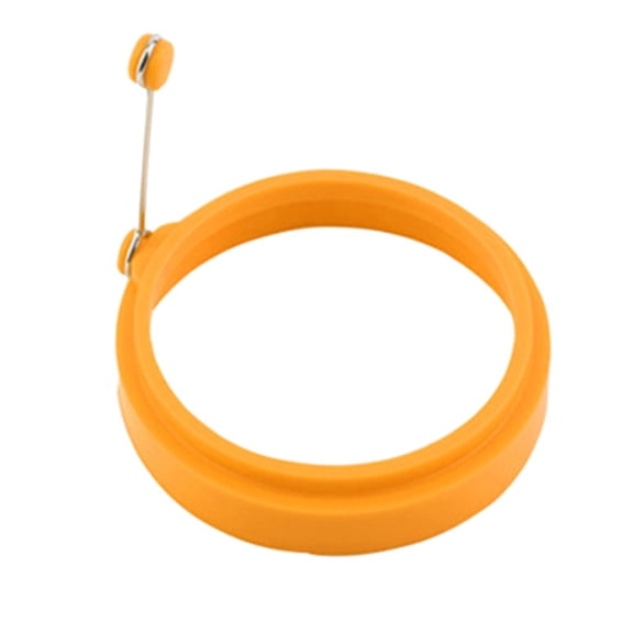 Fareti Egg Rings with Handle, Silicone Egg Cooking Rings，Nonstick，For Frying Eggs and English Muffins Pancake, Egg Mold Shaper for Breakfast