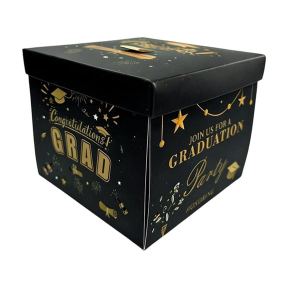 Fareti Graduation Explosion Gift Box with Flying Butterflies, Pop Up Surprise Container for 2026 Grad Party Favors, Congrats Decor for Ceremony or Celebration