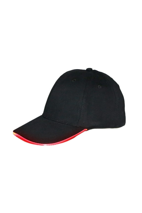 LED Hat Light Up Baseball Cap Flash Glow Party Hat Rave Accessories for Festival Club Stage Hip-hop Performance