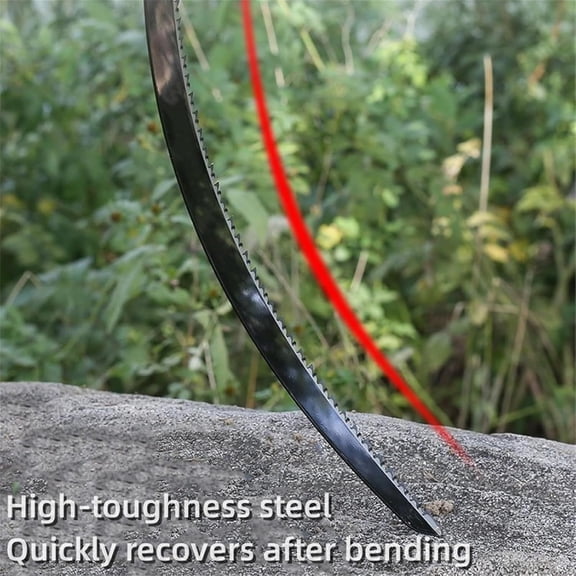 Fareti Lightweight Pull Saw with Super Sharp Teeth, Thickened SK5 Steel, Portable for Home Pruning, Logging, Landscaping