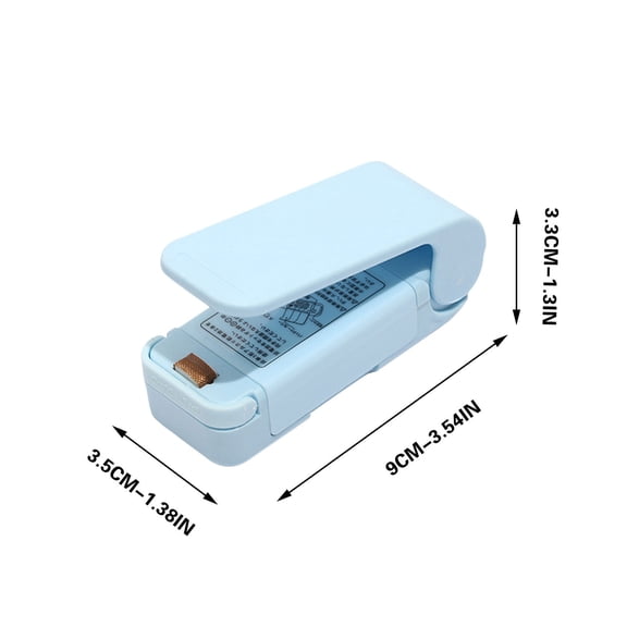 Fareti Mini Household Plastic Bag Sealer, Portable Heat Sealing Machine for Snacks Chips and Food Storage, Compact Kitchen Tool for Freshness Preservation