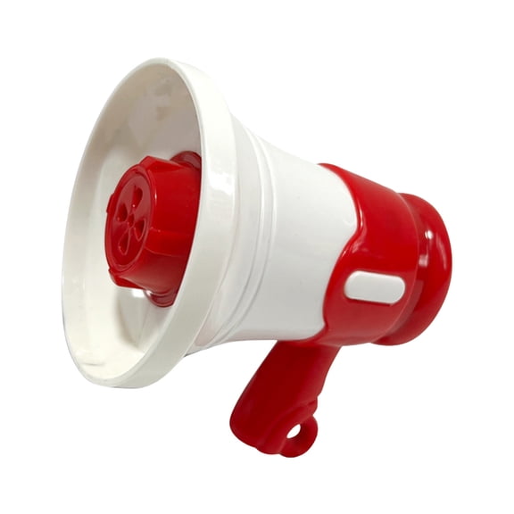 Fareti Mini Megaphone Toy Small Bullhorn Keychain, Portable Loud Speaker Mini Megaphone Speaker Sound Cheerleading Horn for Party Favors, Sound Noise Maker for Backpack Tags