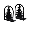 thumbnail image 1 of Fareti Modern Bookends for Shelves, Non-Skid Book Holder, Heavy Duty Metal Book Storage for Books and CDs, Decorative Book Stopper for Home, 1 of 4