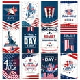 thumbnail image 1 of Fareti Patriotic Greeting Cards America Memorial Day Card 4th of July Thank You Cards for Independence Day Veterans Day Supplies, 1 of 4
