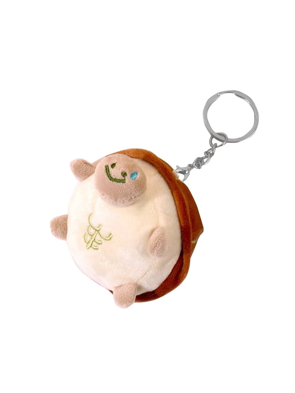 Plush Turtle Keychain Charm, Cute Turtle Bag Pendant