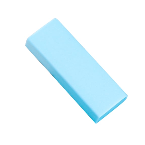 Fareti Precision Eraser for Desk Cleaning, Break Resistent Plastic Erasing Tool for Writing Correction, 2x0.8x0.8 Inch
