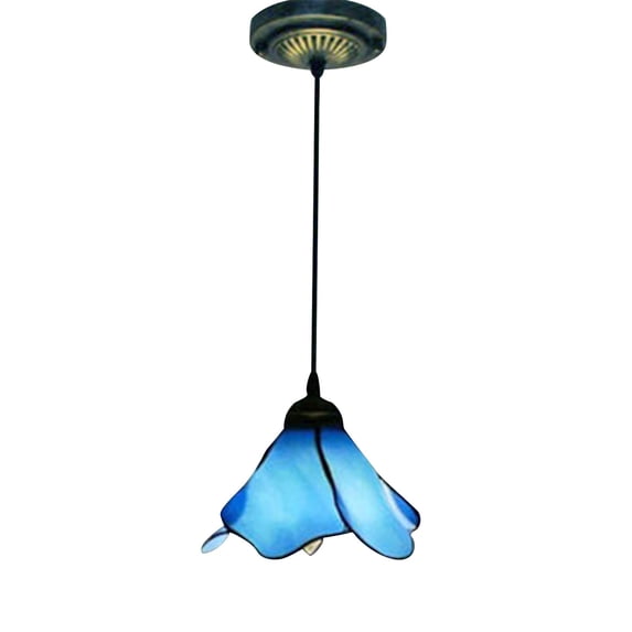 Fareti Rustic Single Head Pendant Light, Vintage Iron Hanging Ceiling Lamp for Kitchen Dining Room Bedroom Living Room Cafe, Adjustable Chain, 70x20x12 cm, Farmhouse Home Decor