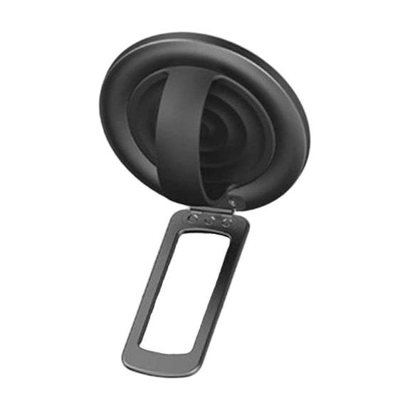 Fareti Silicone Magnetic Ring Rotating Phone Bracket, Anti-Slip Metal Desktop Stand with Magnet, Adjustable Holder for Cellphones