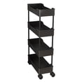 thumbnail image 1 of Fareti Slim Rolling Storage Cart with Wheels Utility Organizer, for Bathroom, Laundry, Kitchen, Bedside, Dorm, 1 of 4