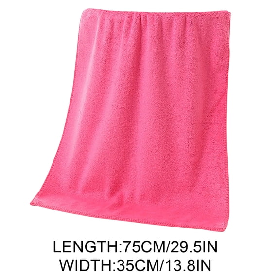 Fareti Superfine Fiber Absorbent Bath Towel, Soft Quick Dry Shower Towel for Body Face, Lightweight Comfortable Daily Bathing Essential, 13.8"x29.5"