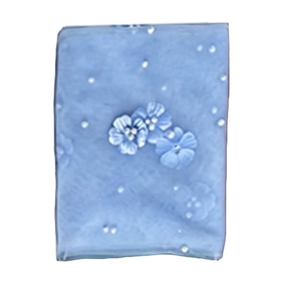 Fareti Tablecloth Wedding Table Decor, Flower Imitation Pearl Table Runner Tulle Fabric Lace Tablecloth for Dessert Table Romantic Wedding Table Decor