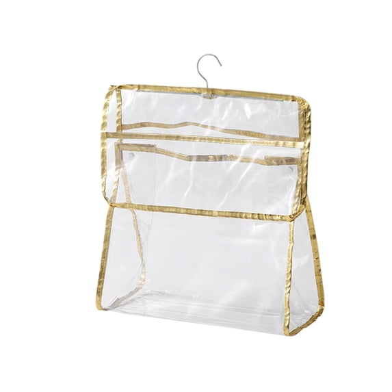 Fareti Waterproof Hanging Storage Bag for Bathroom, Transparent Storage Pouch for Daily Essentials
