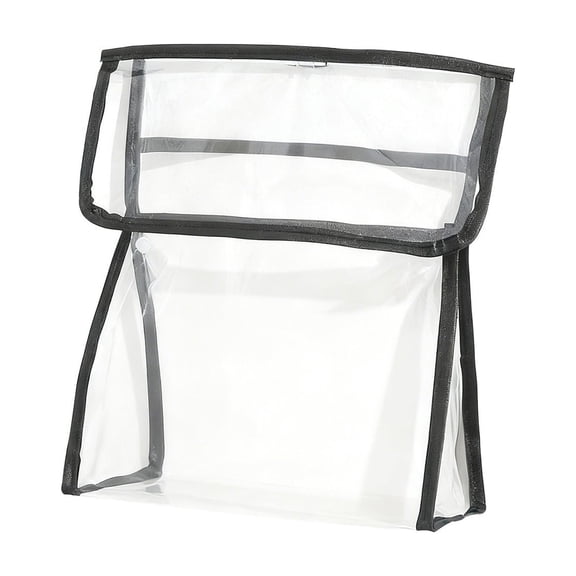 Fareti Waterproof Hanging Storage Bag for Bathroom, Transparent Storage Pouch for Daily Essentials